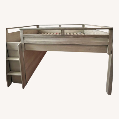 Used Pottery Barn Teen Low Loft Bed Frame Full Size  for sale on AptDeco
