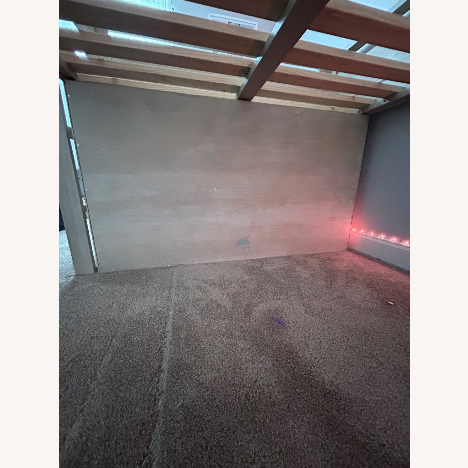 Pottery Barn Teen Low Loft Bed Frame Full Size  - image-8