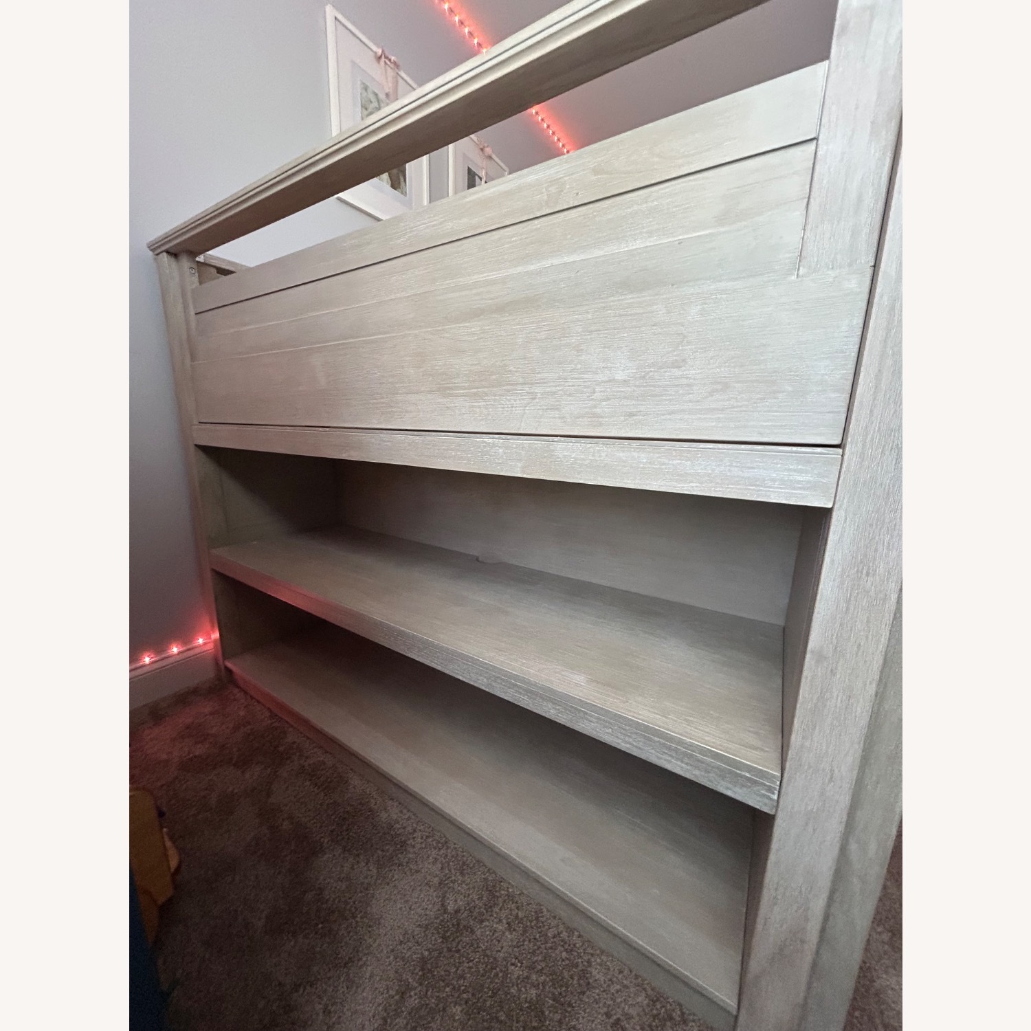 Pottery Barn Teen Low Loft Bed Frame Full Size  - image-3