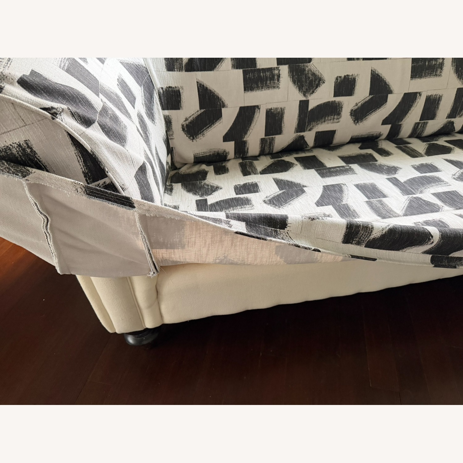 ABC Carpet and Home Cisco White 3+ Seater Sofa - image-3