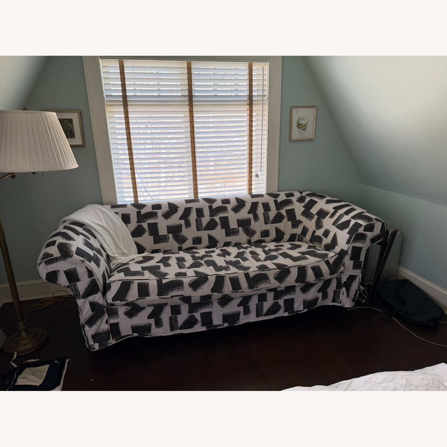 ABC Carpet and Home Cisco White 3+ Seater Sofa - image-1