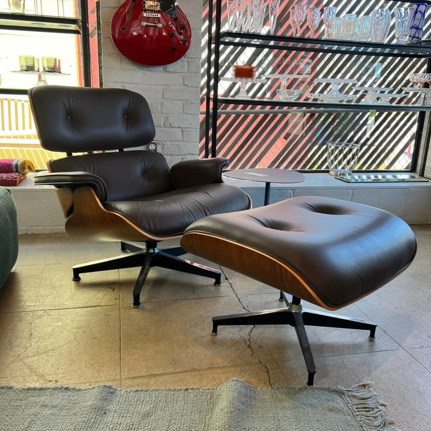 1950s Herman Miller Eames Lounge Chair & Ottoman - image-4