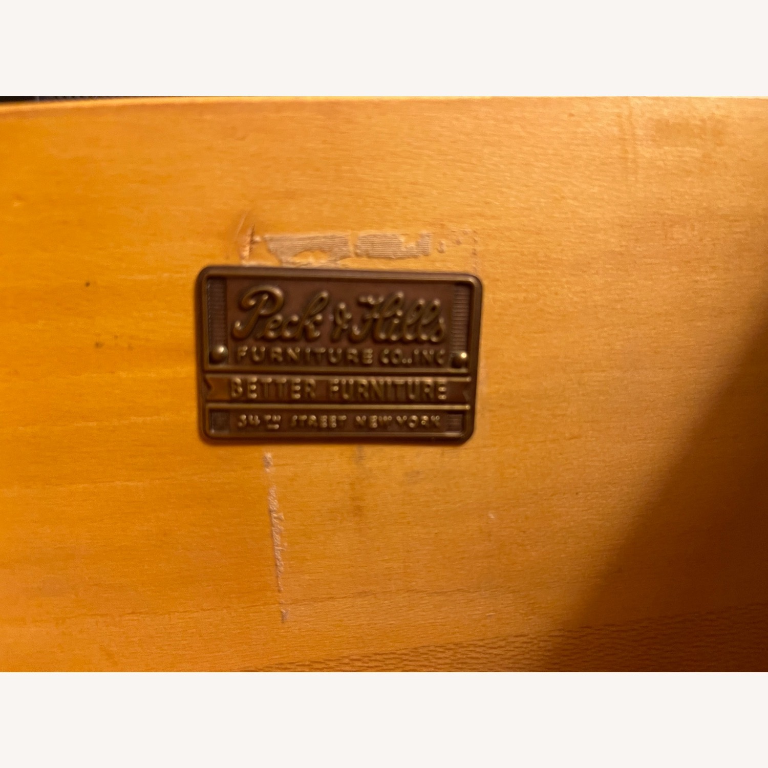 Vintage Mirrored Wooden 6 Drawer Dresser  - image-6