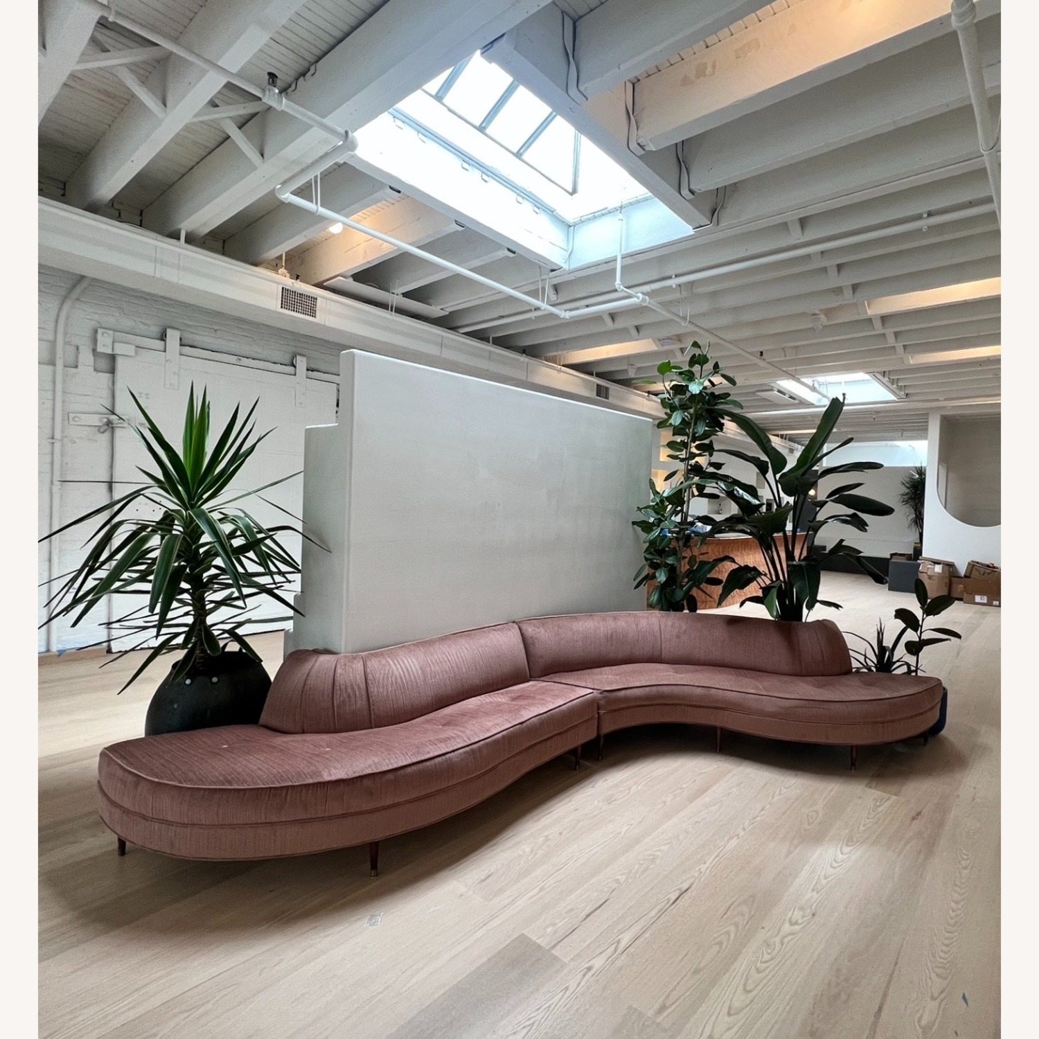 Vintage/Antique Finds Pink 2 Piece Sectional - image-2