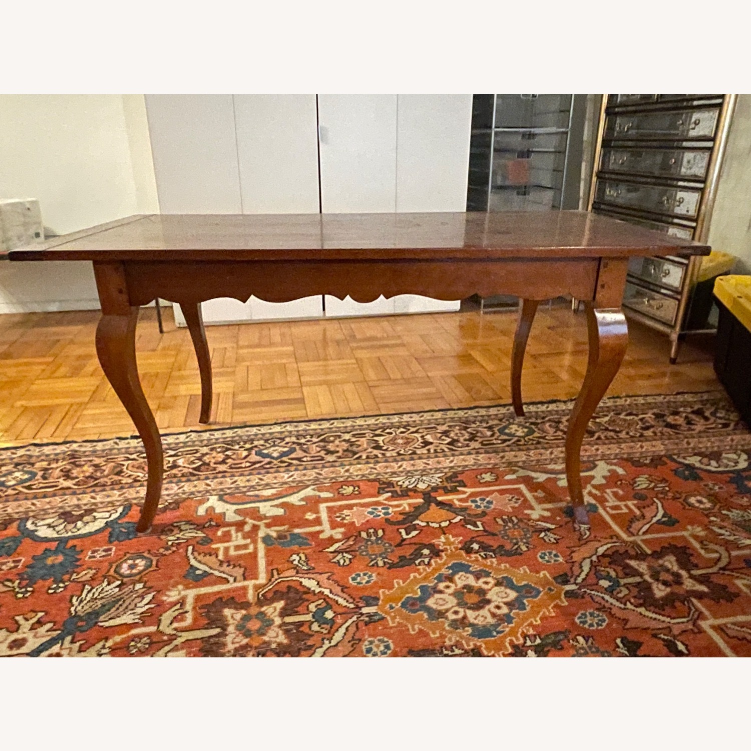 Wooden Farmhouse Style Dining Table - image-1