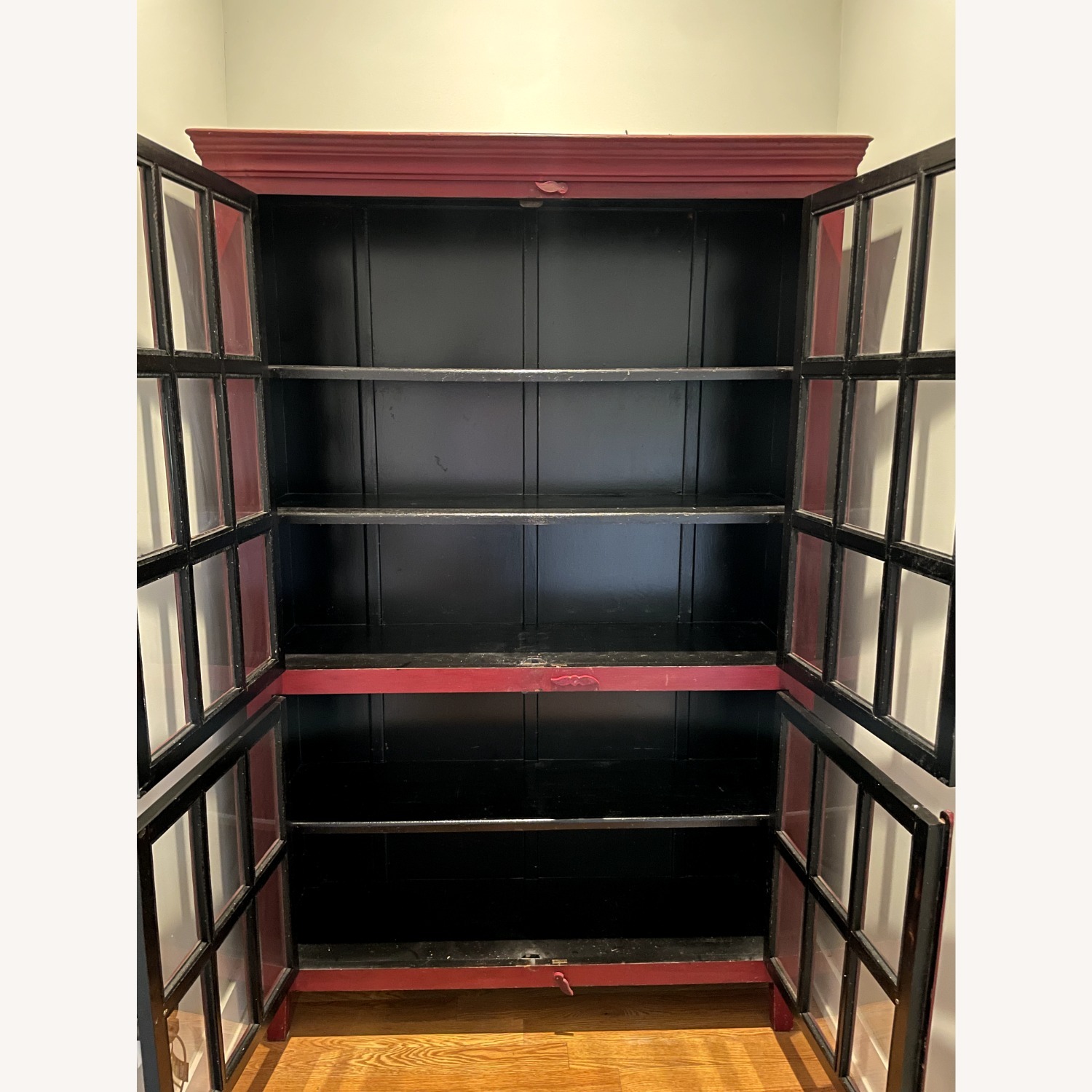 Crate & Barrel Rojo Tall Cabinet - image-2