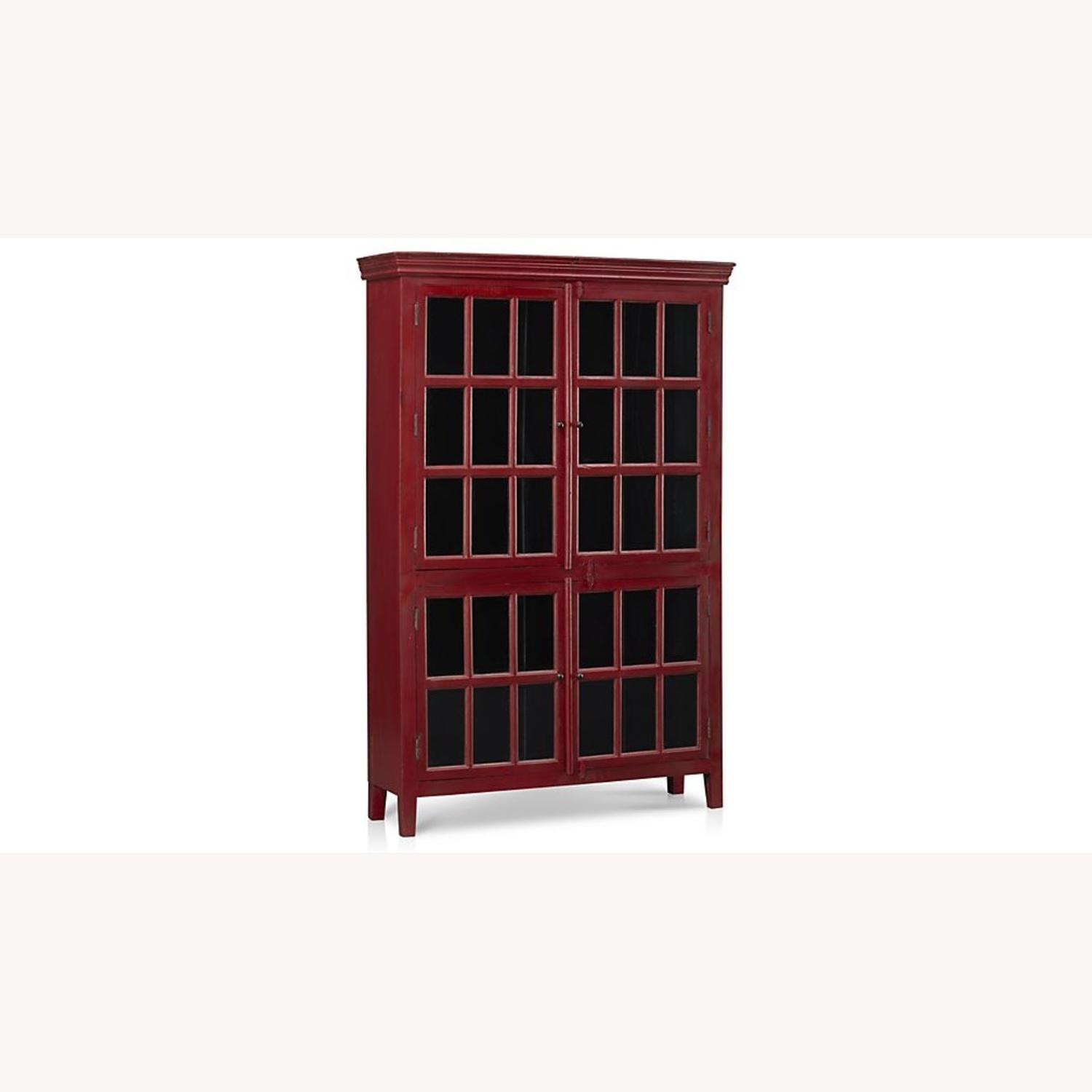 Crate & Barrel Rojo Tall Cabinet - image-7