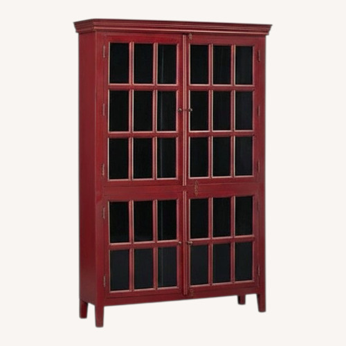 Used Crate & Barrel Rojo Tall Cabinet for sale on AptDeco
