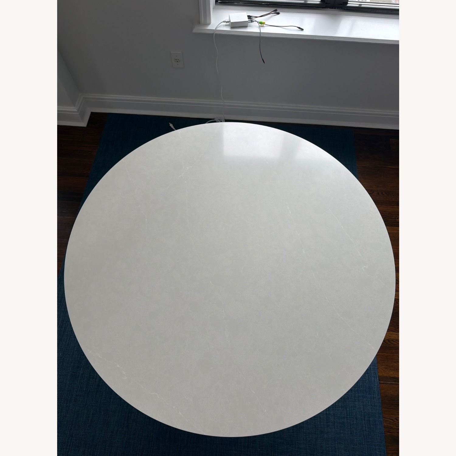 Room & Board Quartz & Steel Decker Dining Table - image-5