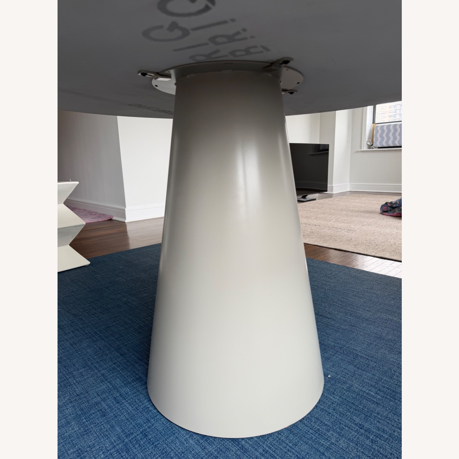 Room & Board Quartz & Steel Decker Dining Table - image-4