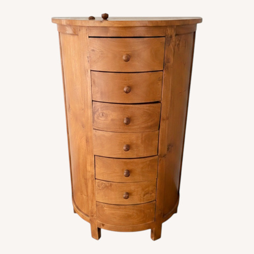 Used Antique Natural Wood Chest for sale on AptDeco