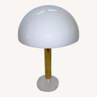 Mushroom Brass Touch Activated Lamp