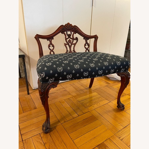 Used Vintage/Antique Finds Dark Brown Bench for sale on AptDeco