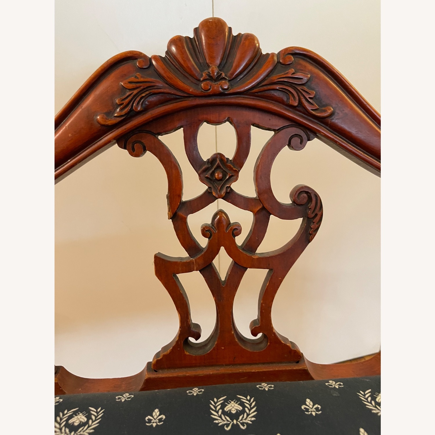 Vintage/Antique Finds Dark Brown Bench - image-3