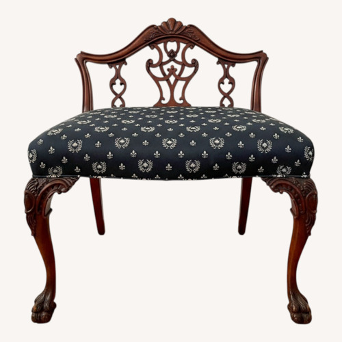Used Vintage/Antique Finds Dark Brown Bench for sale on AptDeco