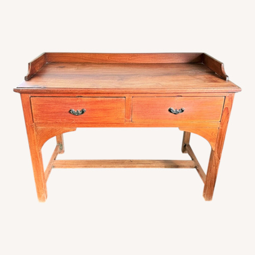 Used Vintage/Antique Finds Natural Wood Desk for sale on AptDeco