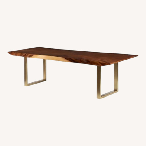 Used Williams Sonoma Wilton Live Edge Dining Table for sale on AptDeco