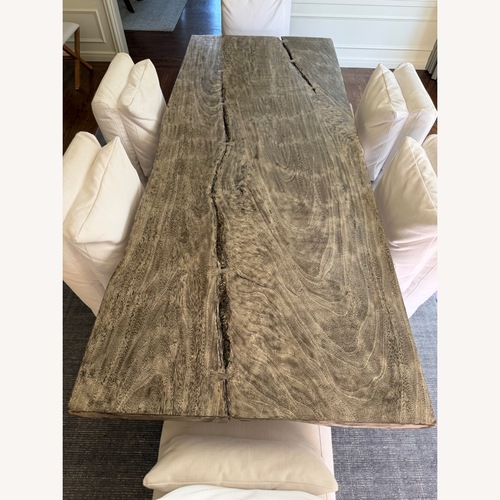 Used Williams Sonoma Wilton Live Edge Dining Table for sale on AptDeco
