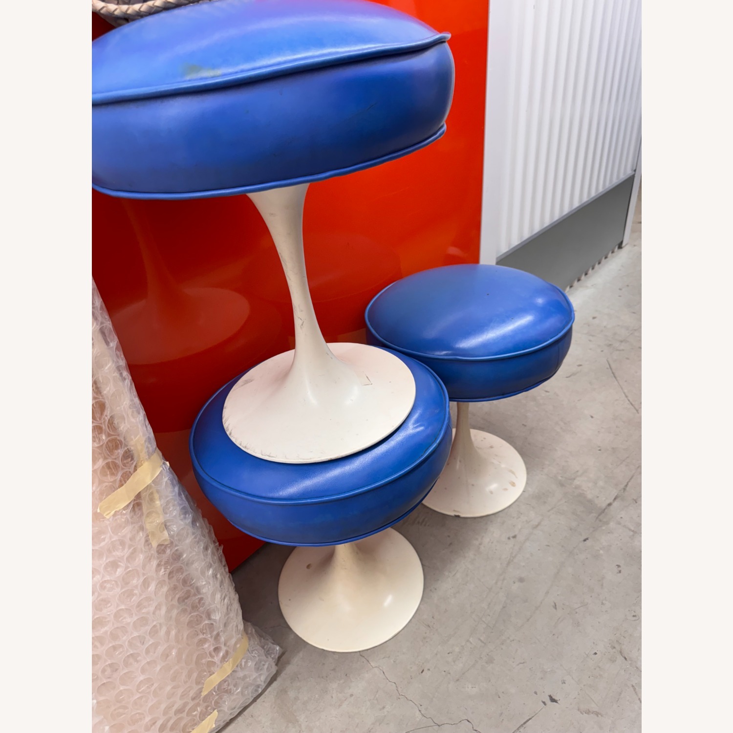 Mid Century Modern Tulip Stools  - image-3