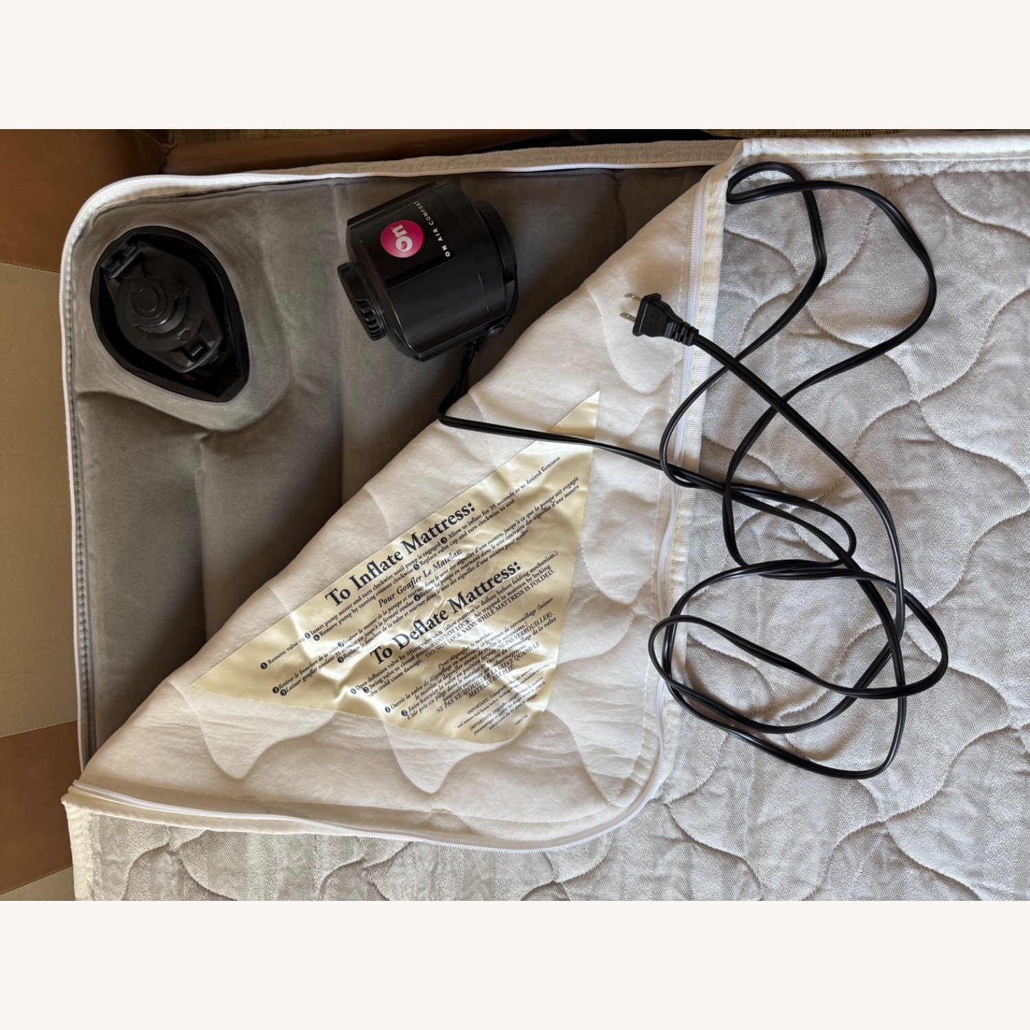 Crate & Barrel Axis Light Brown Leather Sleeper Sofa - image-6