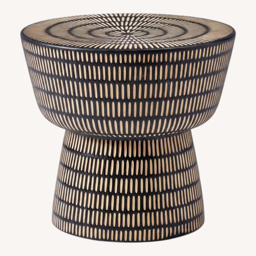 Used West Elm Faroe Textured Side Table (13") for sale on AptDeco