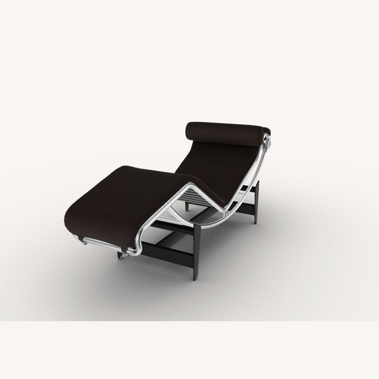 Cassina Black Leather Recliner - image-4