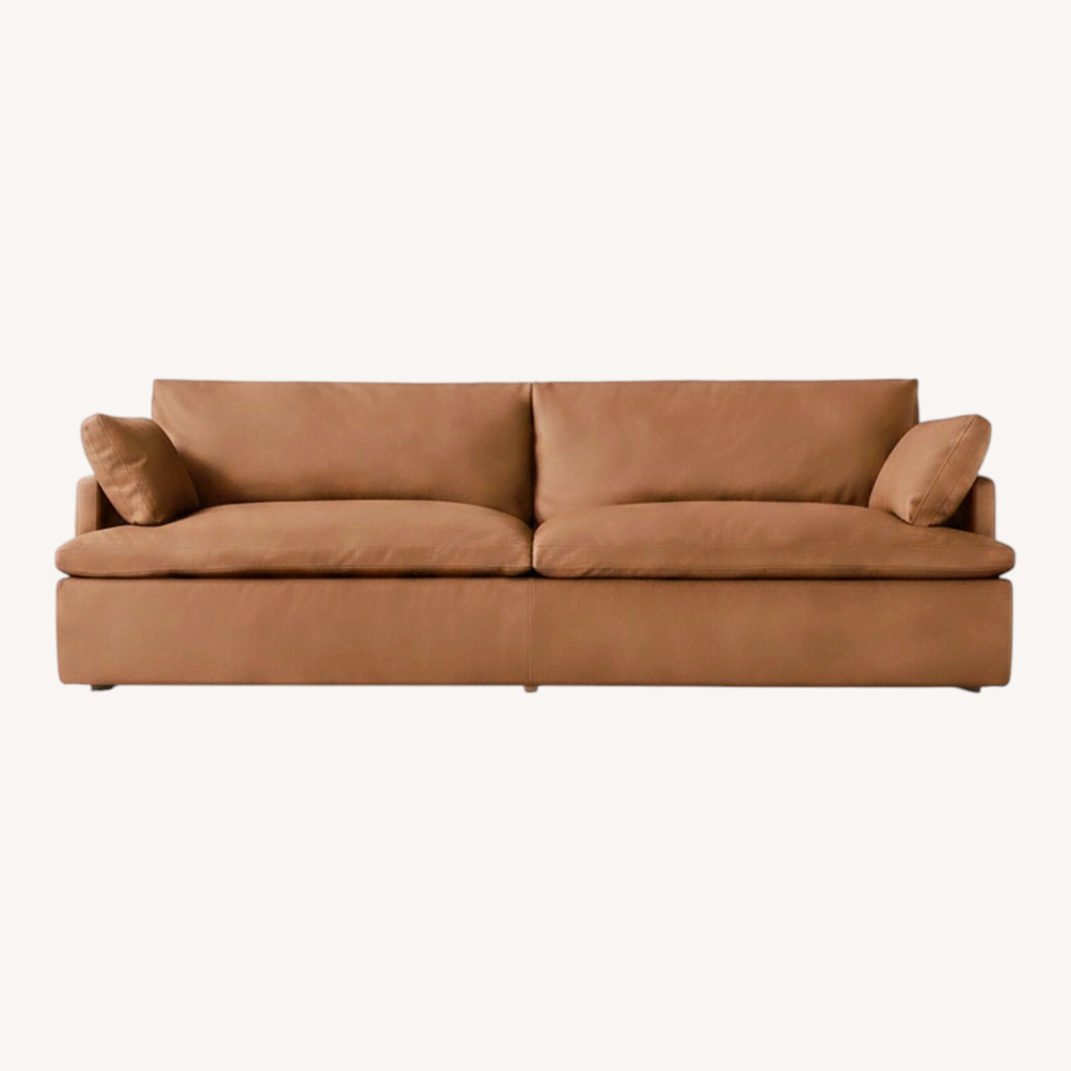 Restoration Hardware Cloud Dark Brown 3+ Seater Sofa - image-0