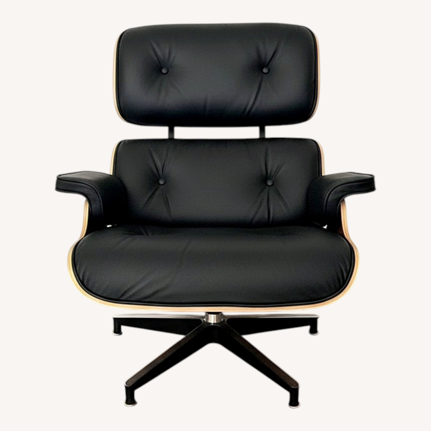 Eames Lounge Chair Replica Tall Walnut - image-0
