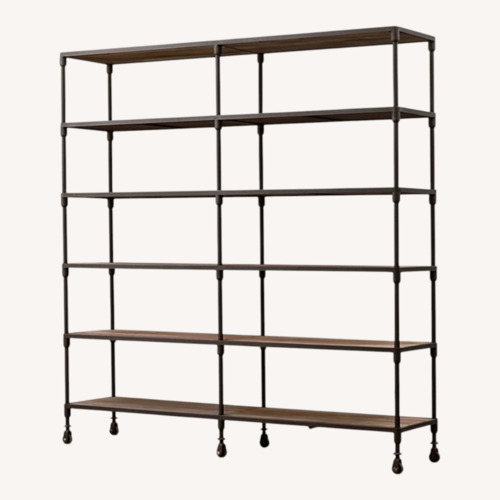 Used Restoration Hardware Dutch Industrial Double Shelving for sale on AptDeco