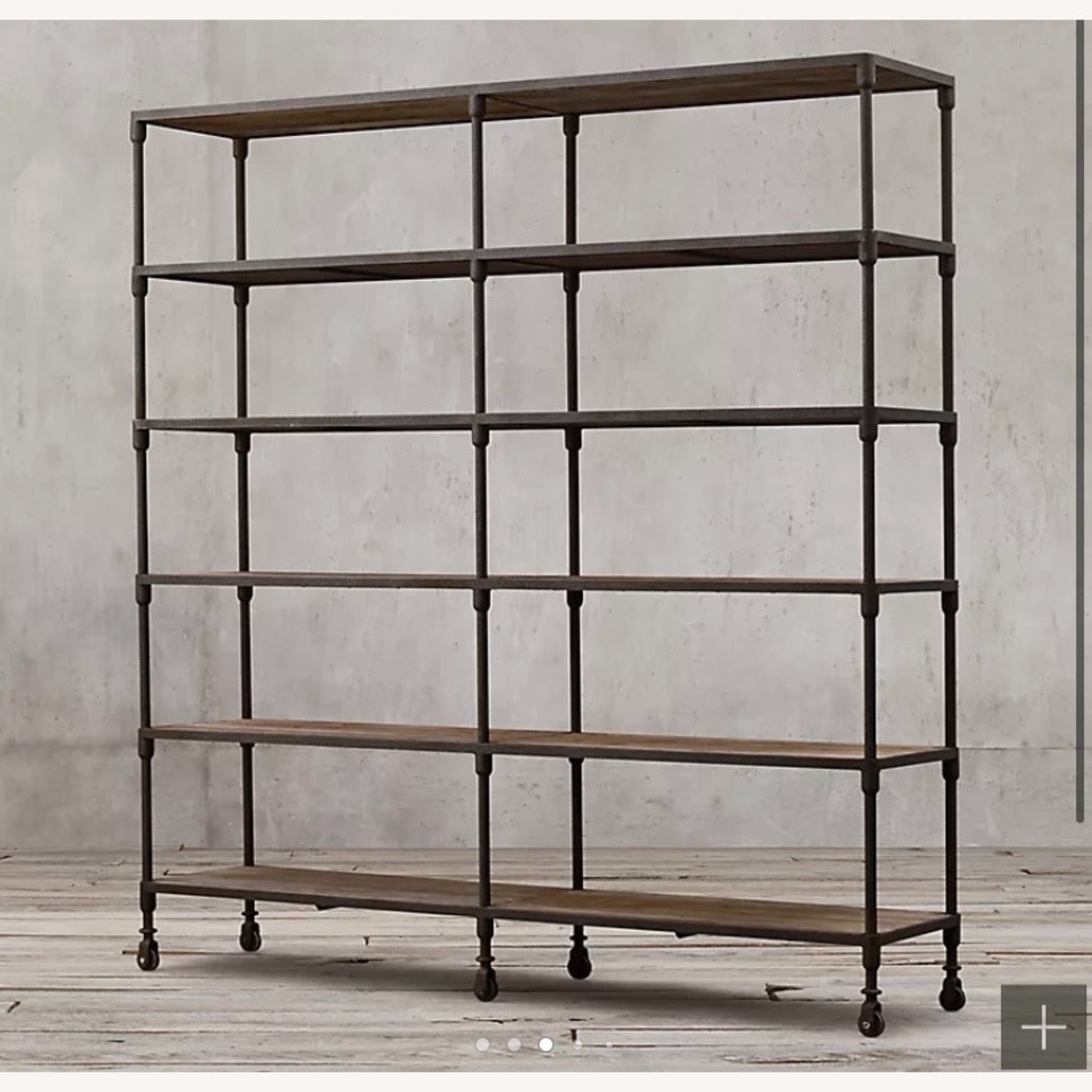 Restoration Hardware Dutch Industrial Double Shelving - image-2