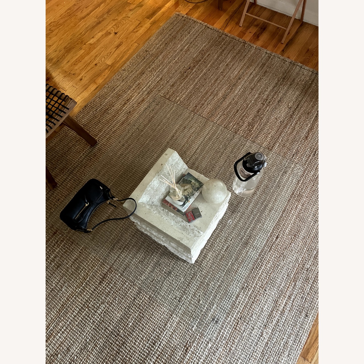 Natural Marble Coffee Table - image-3