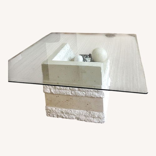 Used Natural Marble Coffee Table for sale on AptDeco