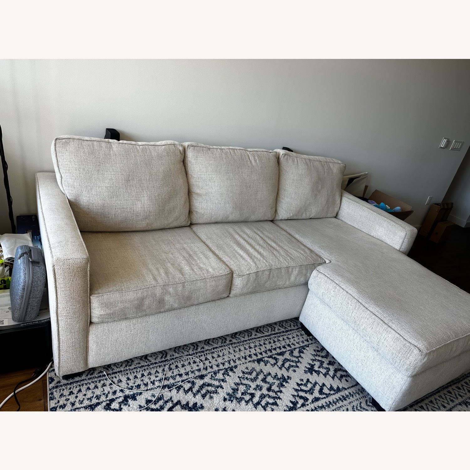 Living Spaces Natural 3+ Piece Sectional - image-2