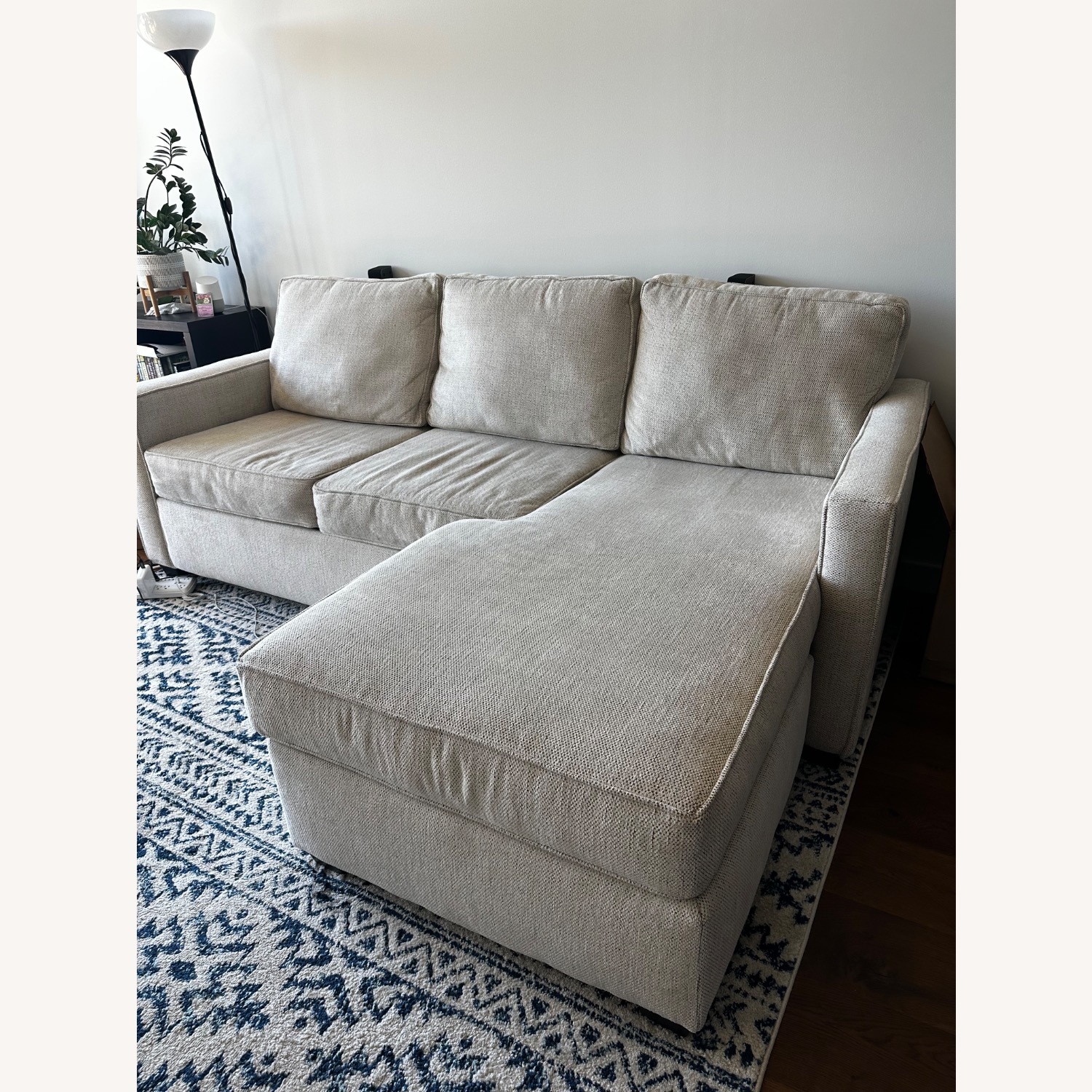 Living Spaces Natural 3+ Piece Sectional - image-1