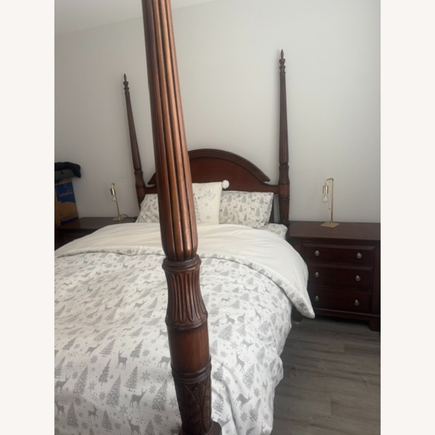 4 Poster Bombay Queen Bed - image-2