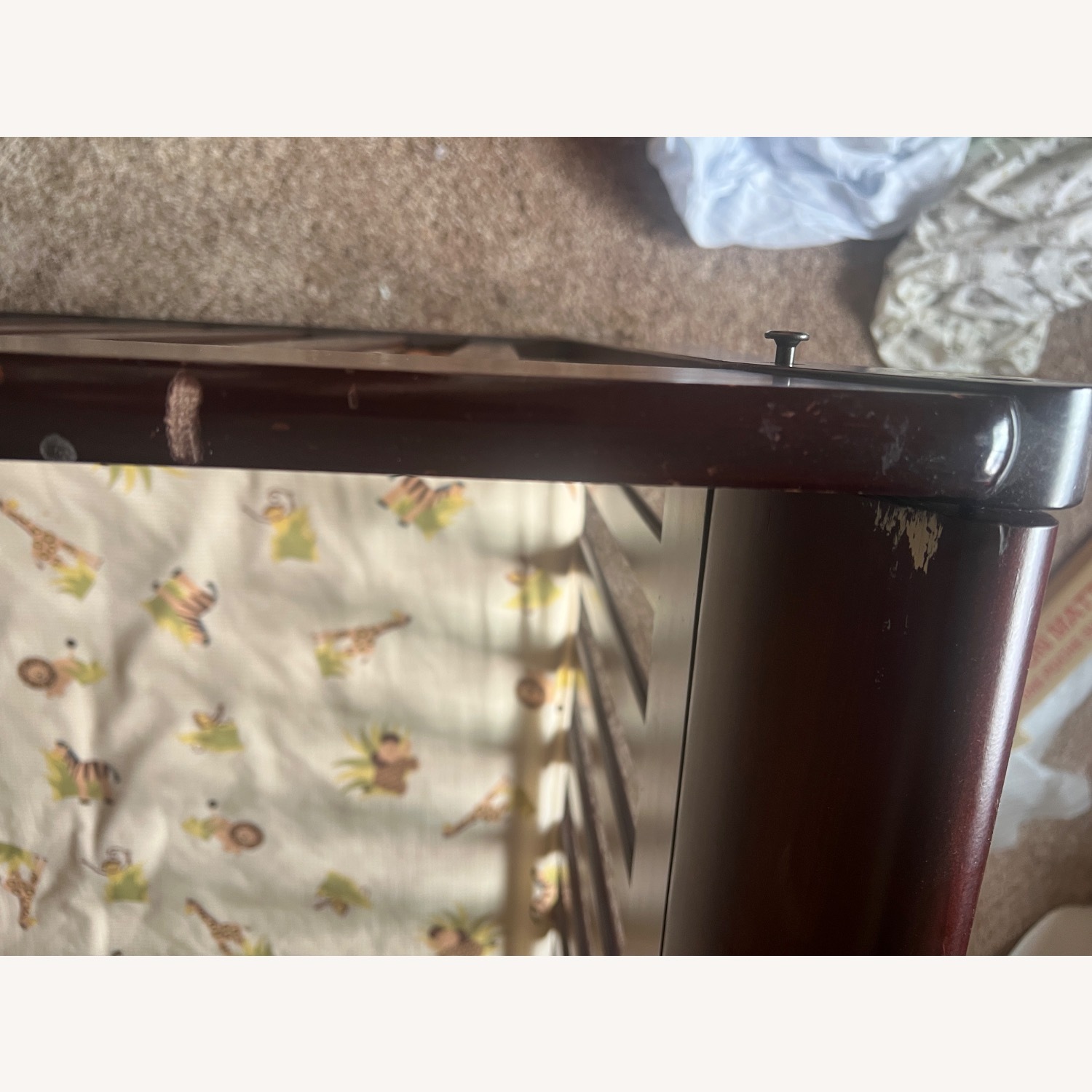 Delta Children Dark Brown Wood Crib - image-4