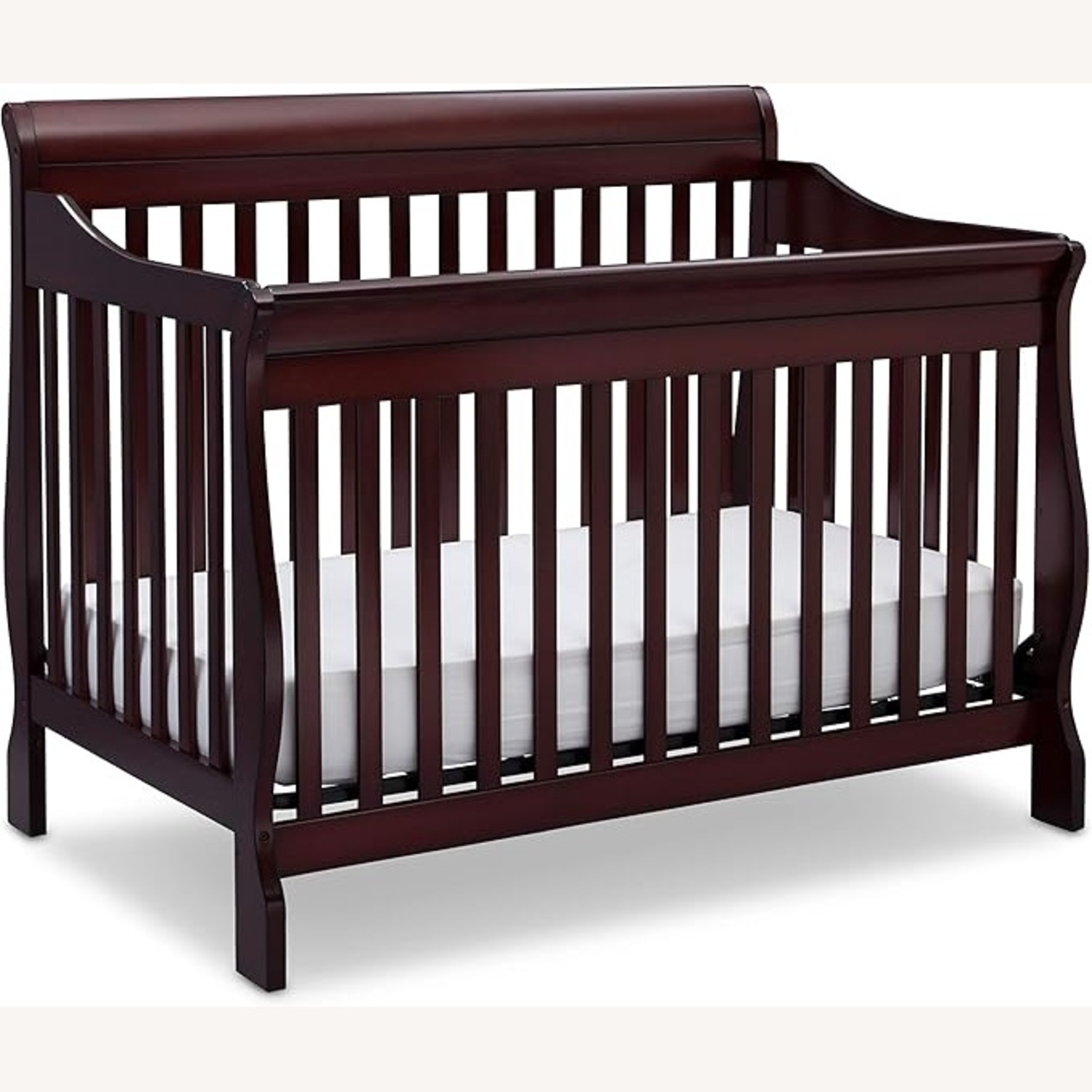 Delta Children Dark Brown Wood Crib - image-7