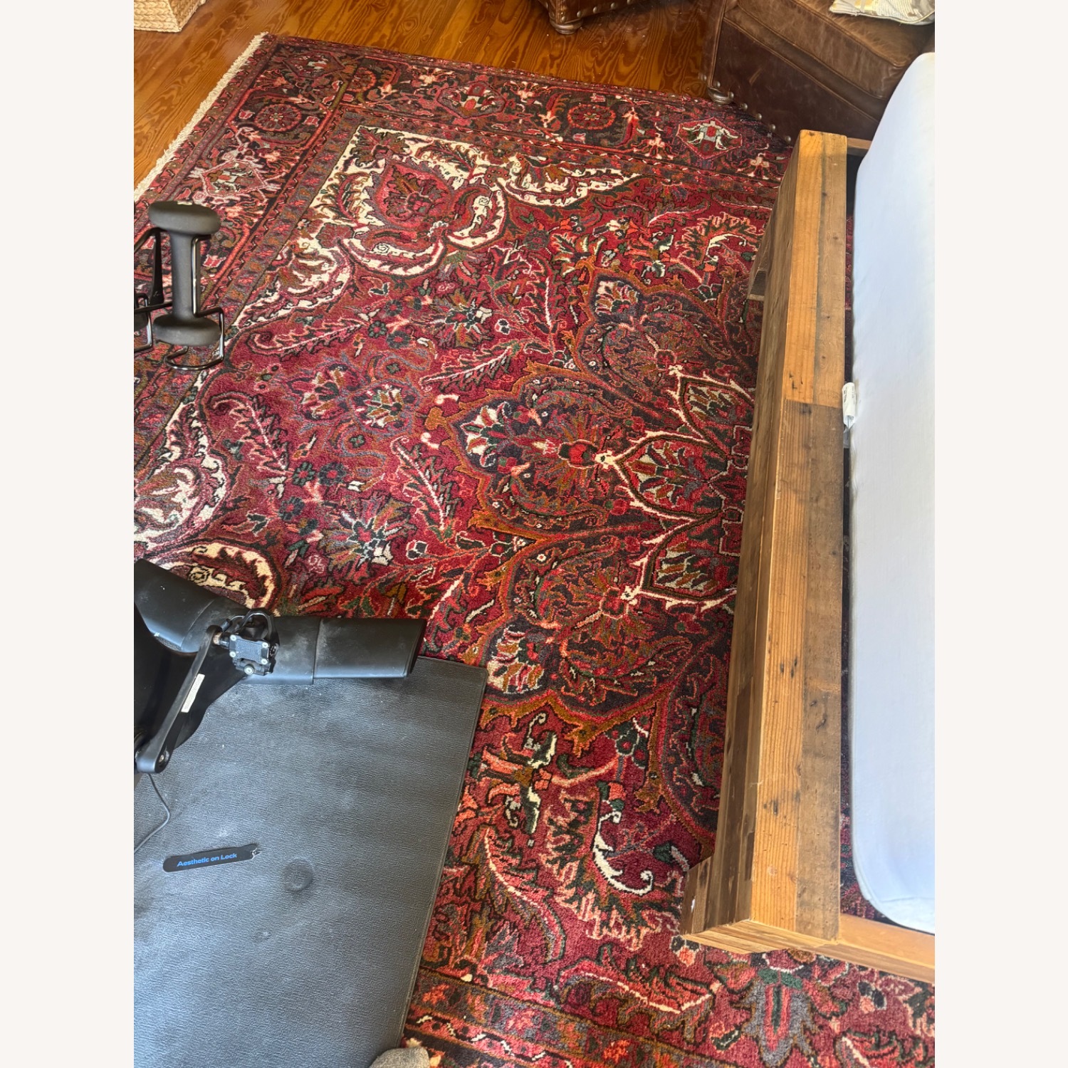 Vintage/Antique Red Area Rug 12' x 15' - image-6
