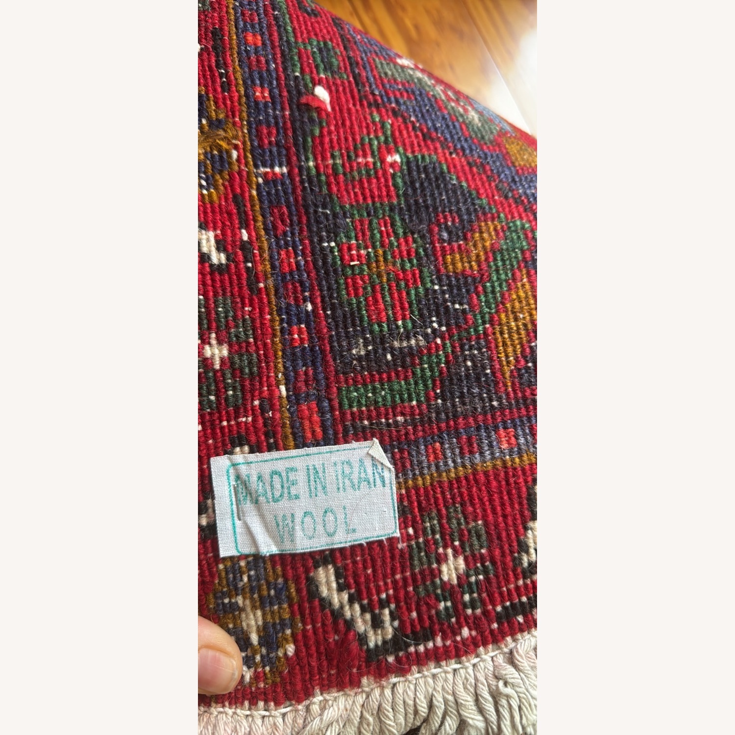 Vintage/Antique Red Area Rug 12' x 15' - image-5