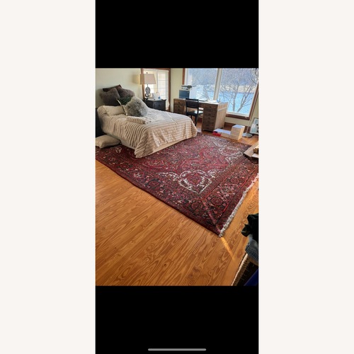 Used Vintage/Antique Red Area Rug 12' x 15' for sale on AptDeco