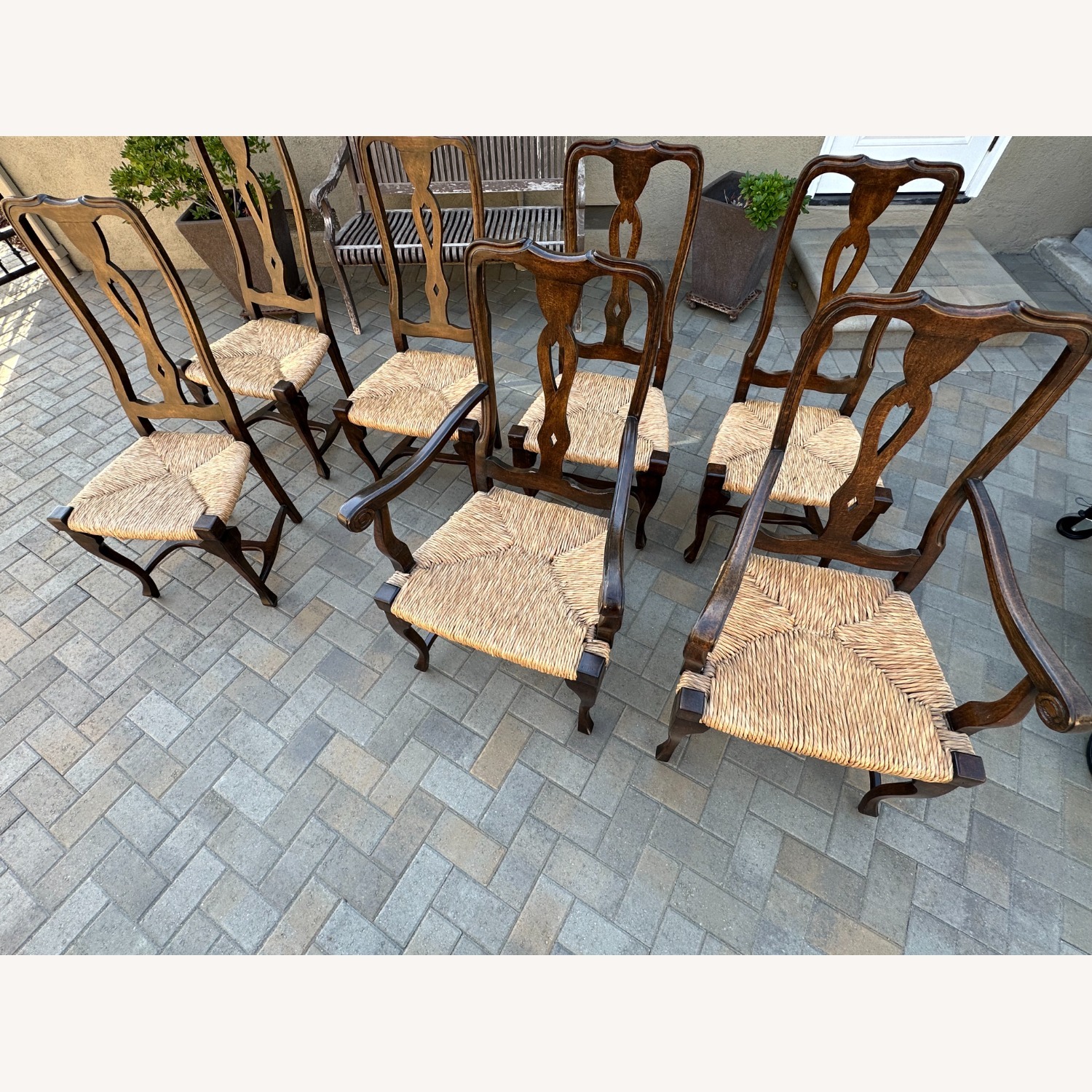 Solid Wood English Style Dining Set - image-6