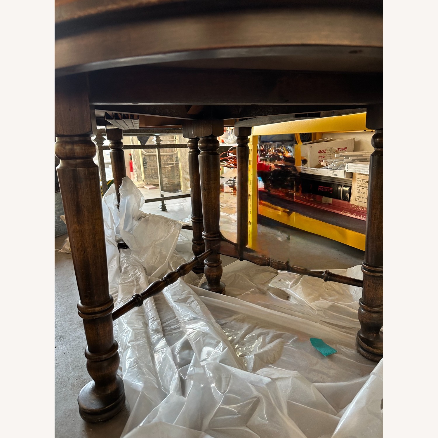 Solid Wood English Style Dining Set - image-5