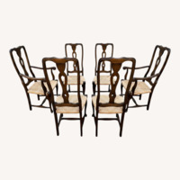 Solid Wood English Style Dining Set
