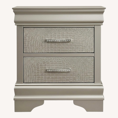 Used Dark Gray Wood Nightstands for sale on AptDeco