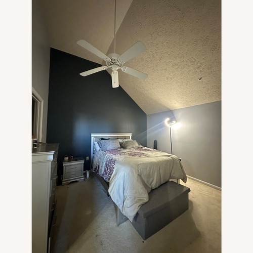 Used Dark Gray Wood Nightstands for sale on AptDeco