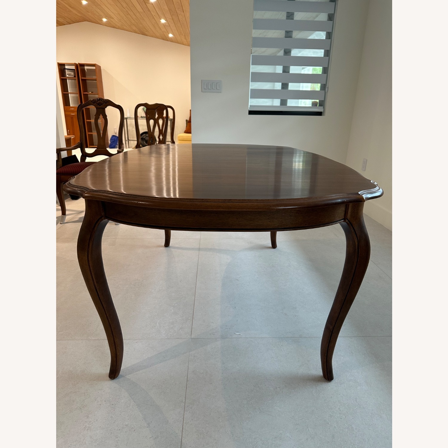 Ethan Allen Dark Brown Wood Dining Sets - image-4