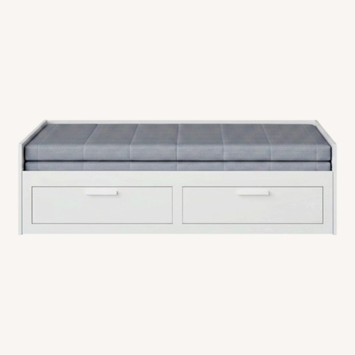 Used IKEA Brimnes White Wood Daybed for sale on AptDeco