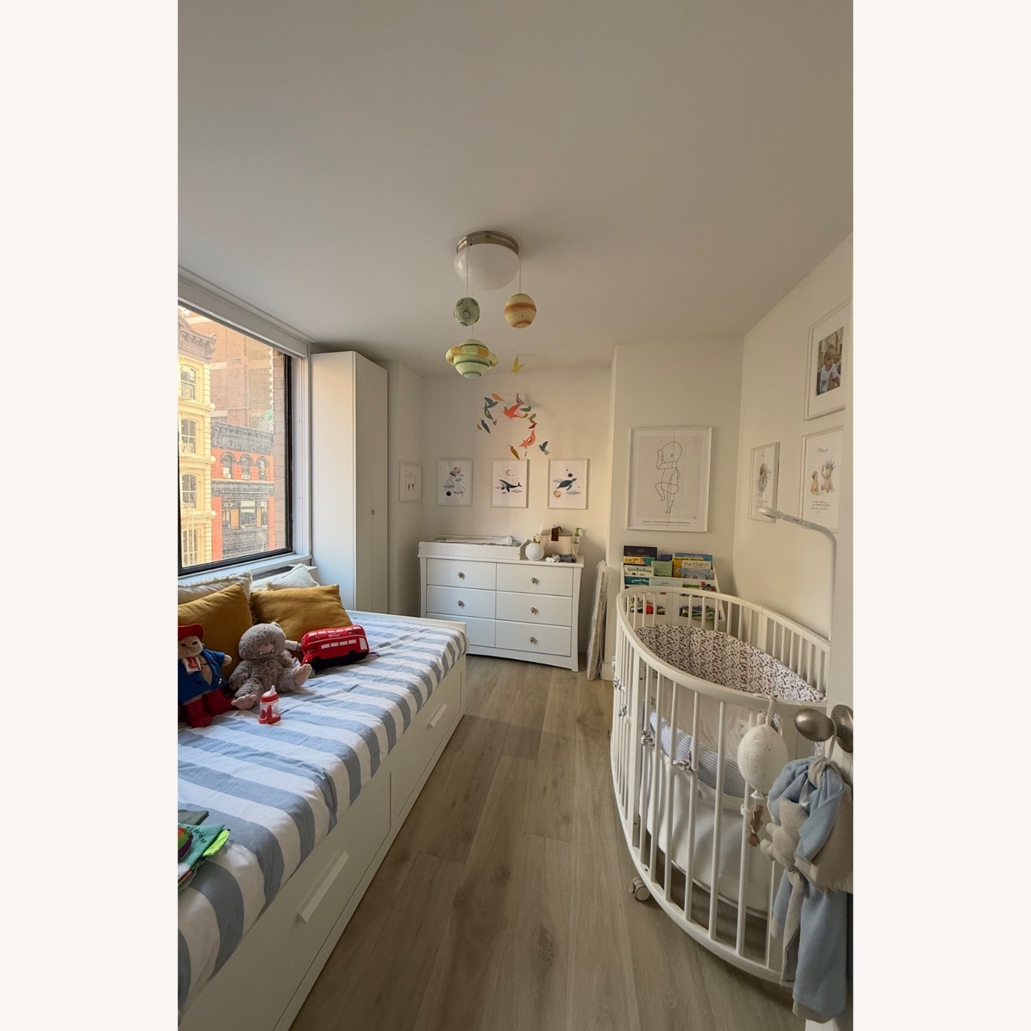 IKEA Brimnes White Wood Daybed - image-3