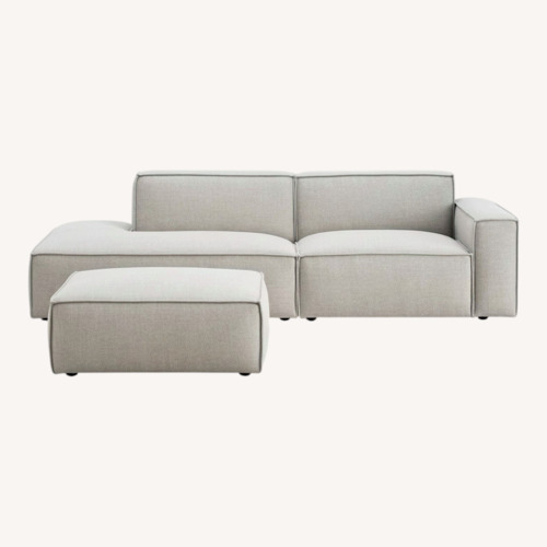 Used Dark Gray Fabric 2 Seater Sofa for sale on AptDeco