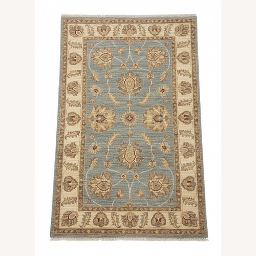 Used Natural Hand-Knotted Small Rug 2.6' x 4.2' for sale on AptDeco